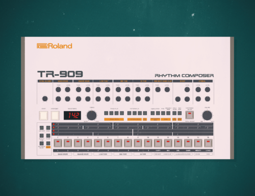 Roland TR-909 iOS wallpaper